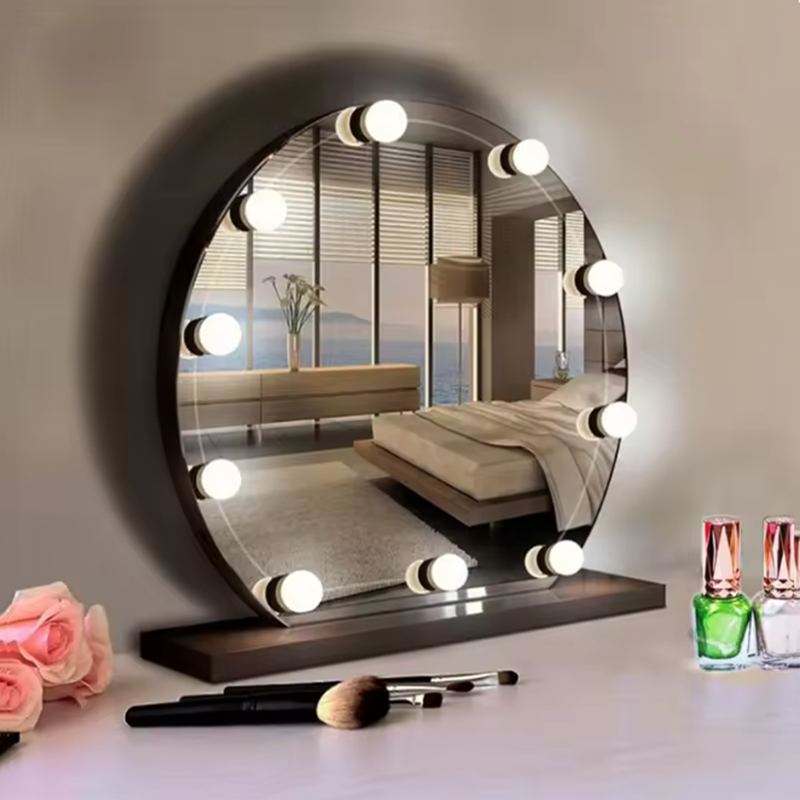 โคมไฟแต่งหน้าฮอลลีวูดพร้อมกระจ - Desk Setup Lamp บทวิจารณ์และราคา