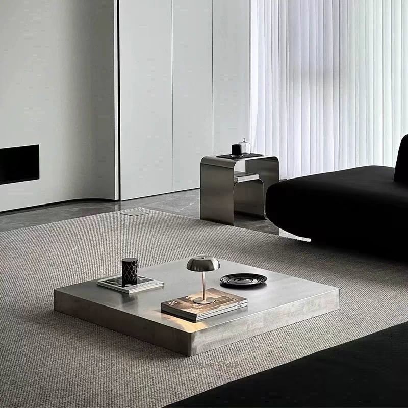 โต๊ะมุมสแตนเลสดีไซน์สร้างสรรค์ - Desk Setup Minimalist บทวิจารณ์และราคา