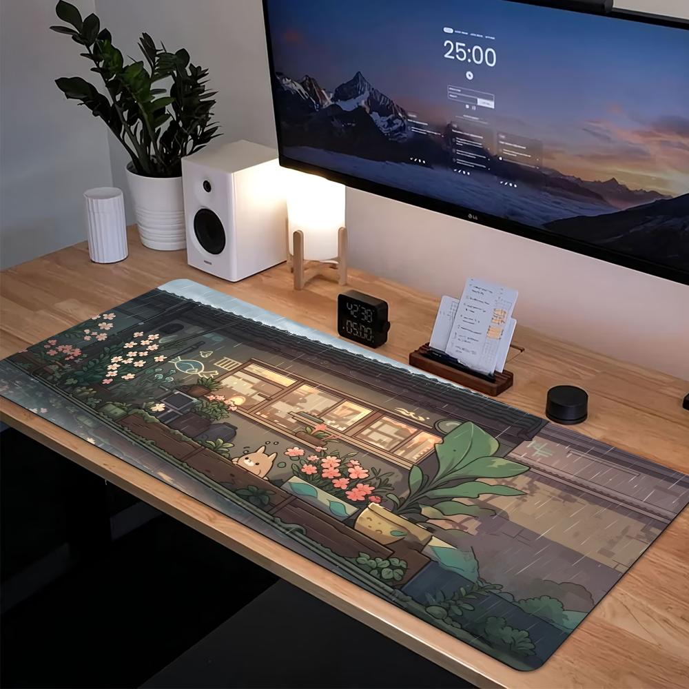 แผ่นรองเมาส์เกมมิ่งขนาดใหญ่ลาย - Desk Setup Pc And Laptop บทวิจารณ์และราคา
