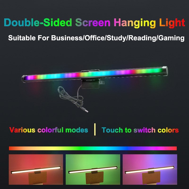 โคมไฟตั้งโต๊ะ RGB ขนาด 40 ซม.  - Desk Setup Lamp บทวิจารณ์และราคา
